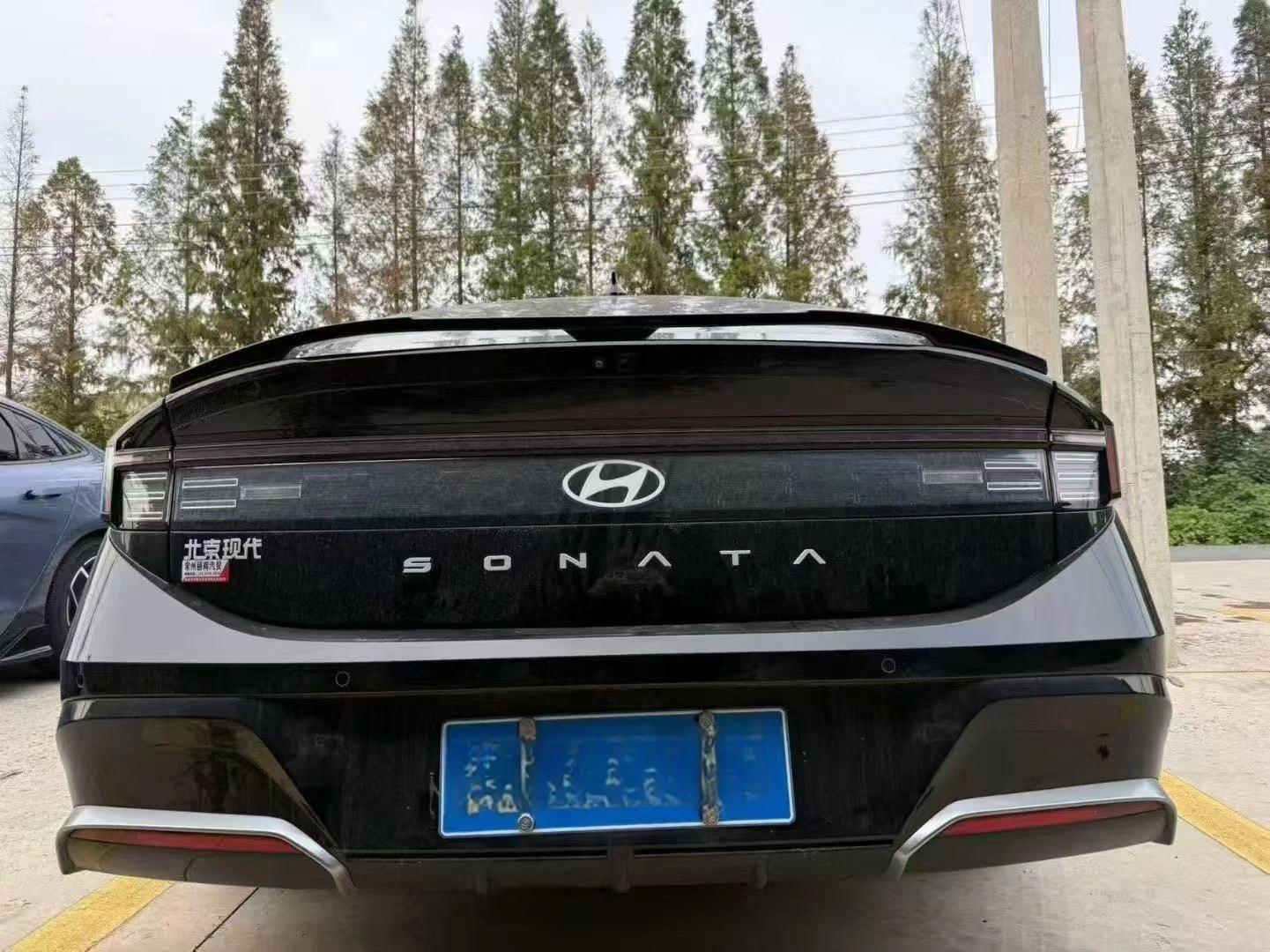 Alerón trasero ABS Hyundai Sonata 11 1.5T y 2.0T N-Line - imagen 2
