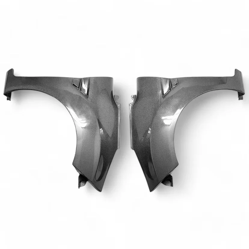 Capó fibra de carbono Ford Fiesta 2012-2018 ventilación guardabarros - imagen 2