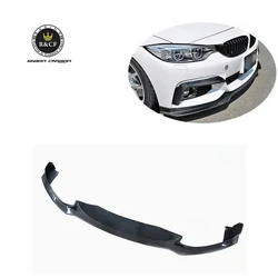BMW 4 Series F32 F33 F36 labio parachoques delantero fibra de carbono