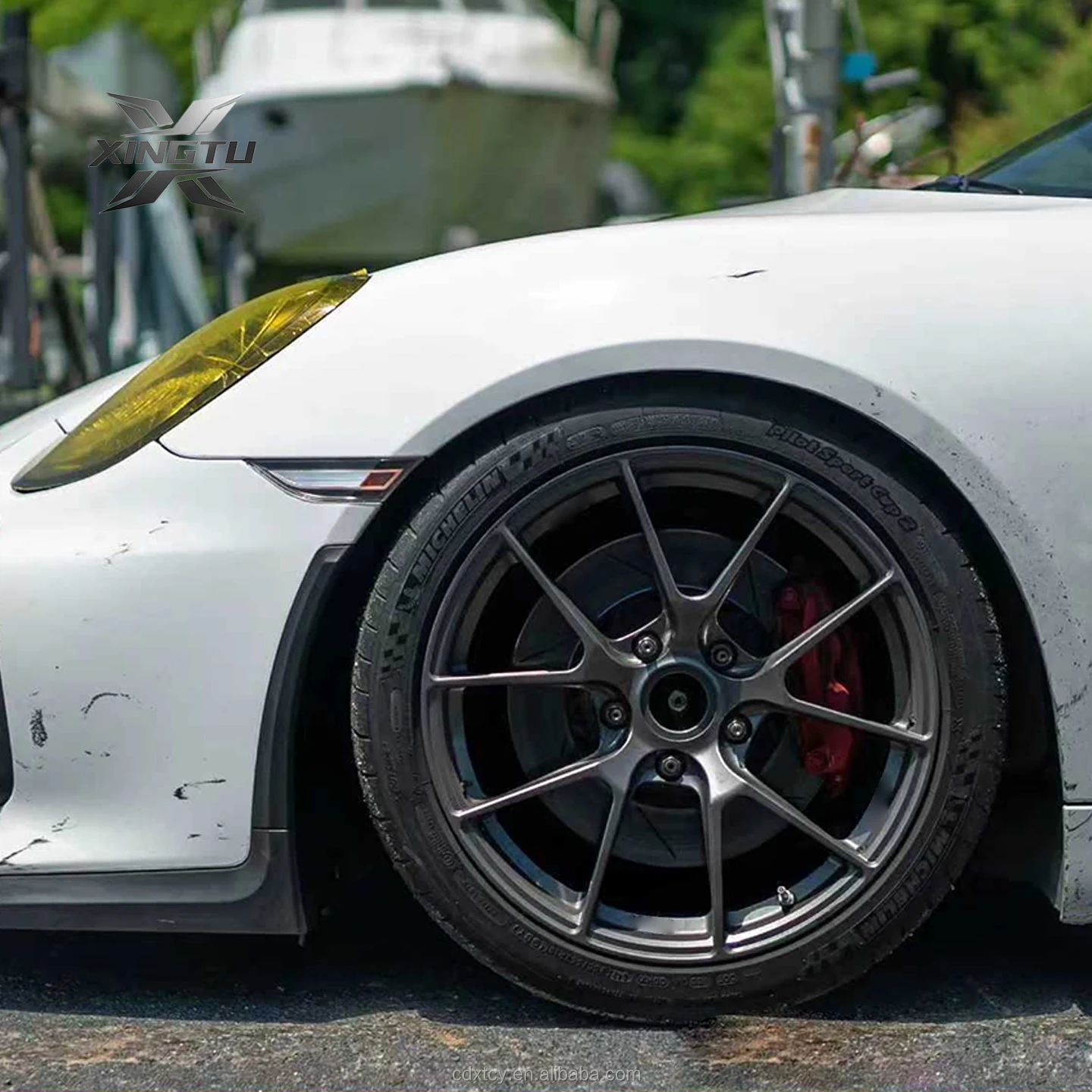 Llantas de aleación gris nebulizado para Porsche 718 y 911 - imagen 4
