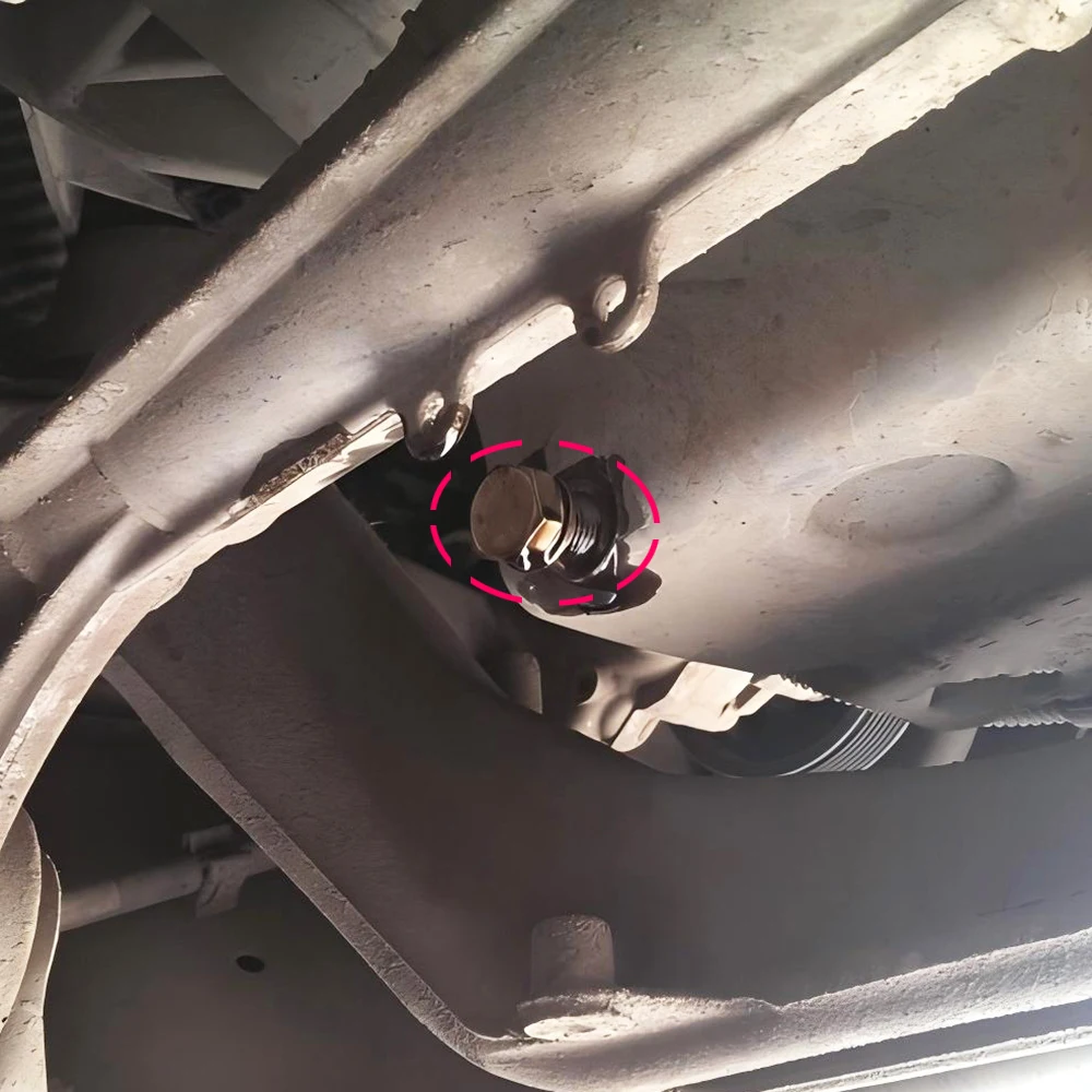 10 Uds. Arandela de sellado de drenaje con tapón de cárter de aceite para Transporter T5 Golf 4 5 6 Bora 1J Jetta 1K Fabia 6Y Octavia 1U Ibiza 6L Leon 1P - imagen 4