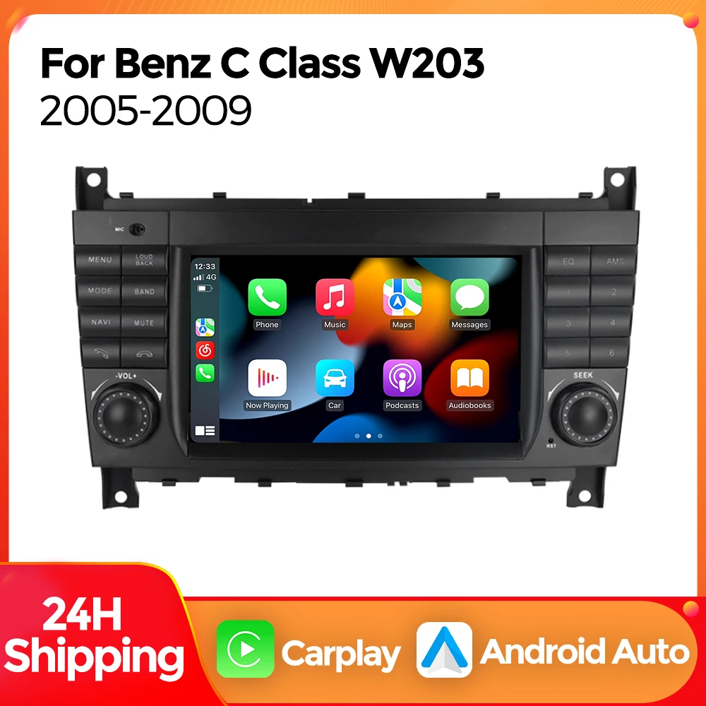 Autoradio Android MEKEDE para Mercedes CLC W203 - imagen 4