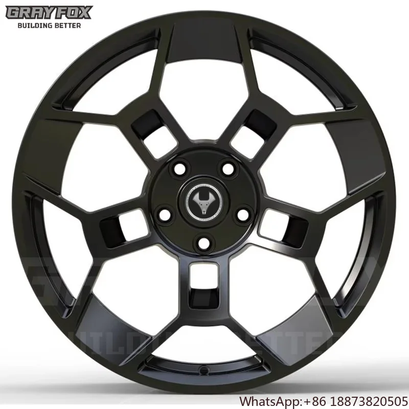Llantas de aleación forjada negras para Ford Mustang GT S550 S650