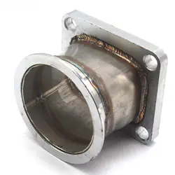 Adaptador V banda universal acero inoxidable 76mm – Turbo T4