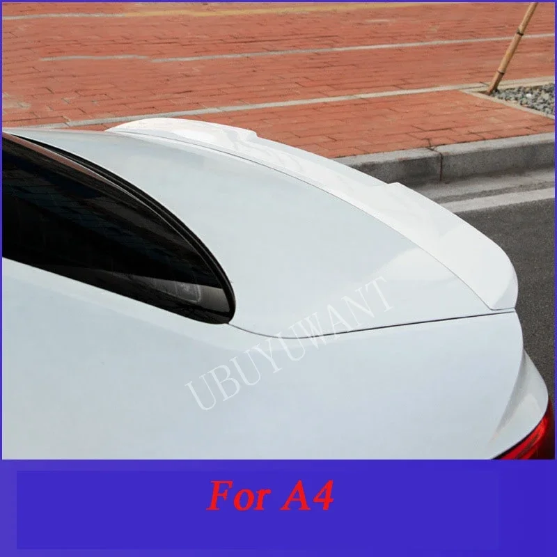 Alerón trasero ABS sin pintar Audi A4 B9 2017-2019 estilo ala maletero - imagen 3