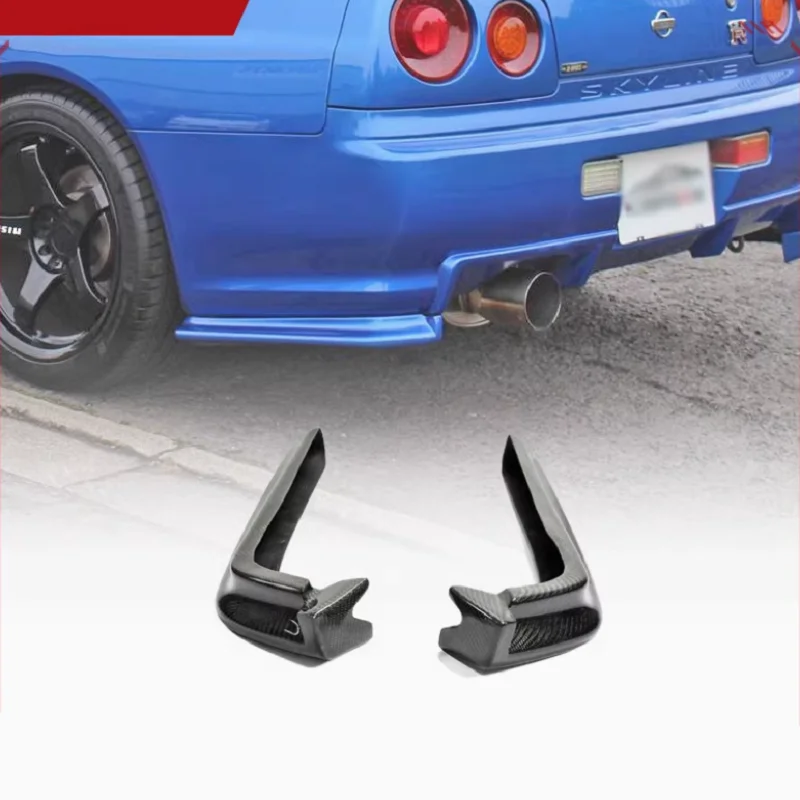 Difusor trasero efecto carbono NISMO para Nissan Skyline GT-R R34