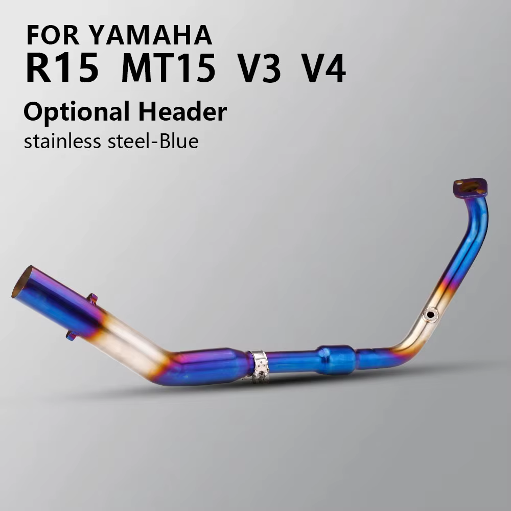 Escape completo de acero inoxidable para Yamaha MT-15/R15 V3-V4 - imagen 2