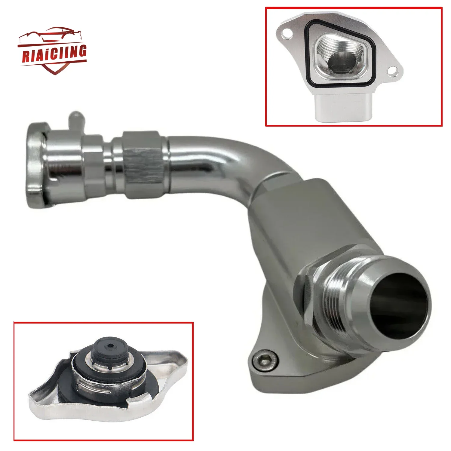 Depósito refrigerante Honda 19045-PAA-A01 con tapa – Serie B B16/B18C5S - imagen 3