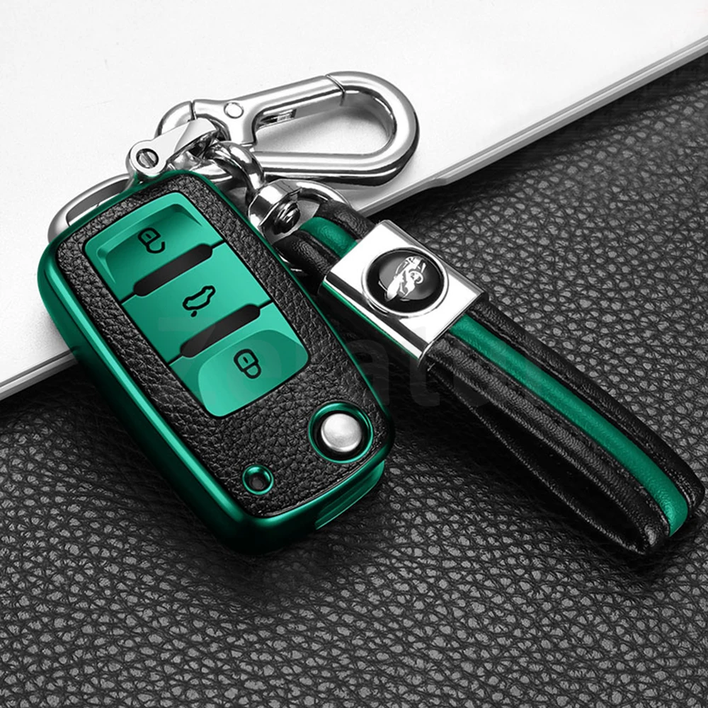 Detalle de la funda para llave de coche