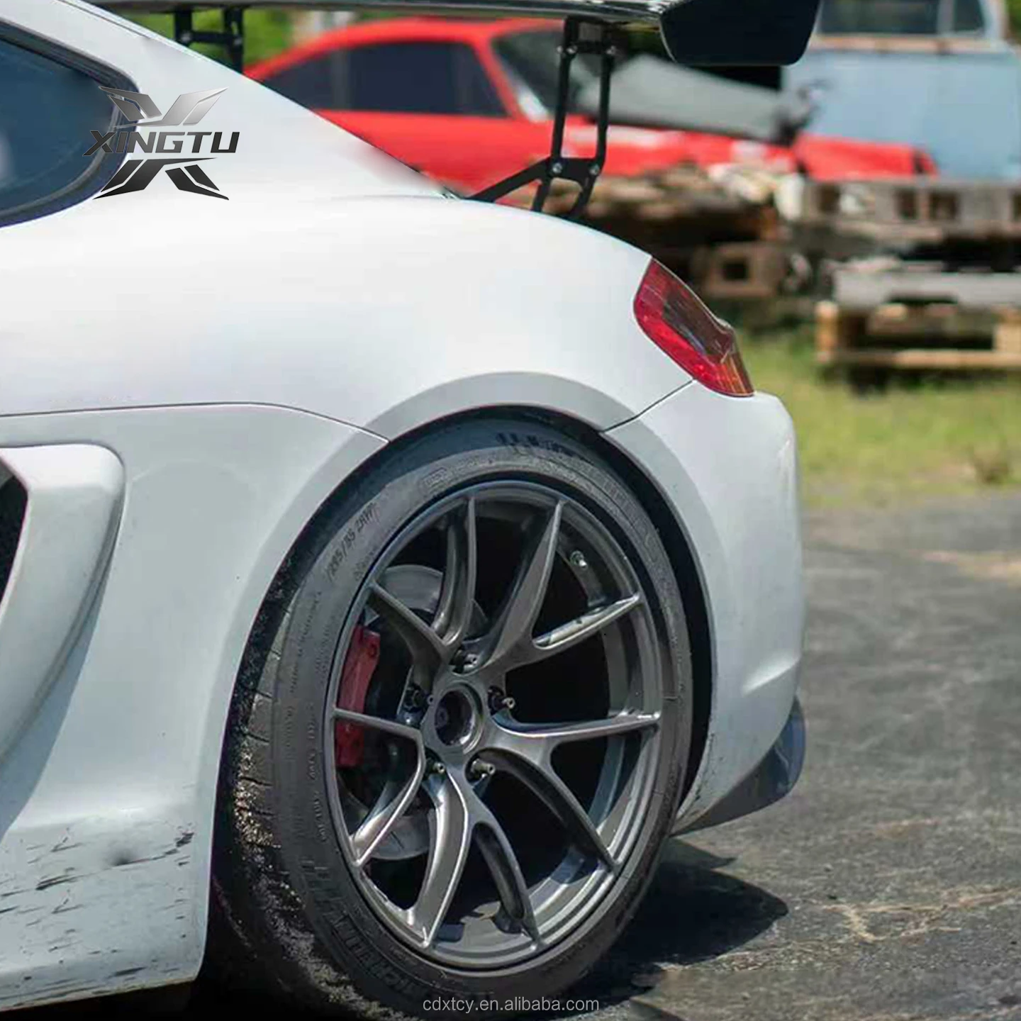 Llantas de aleación gris nebulizado para Porsche 718 y 911 - imagen 2