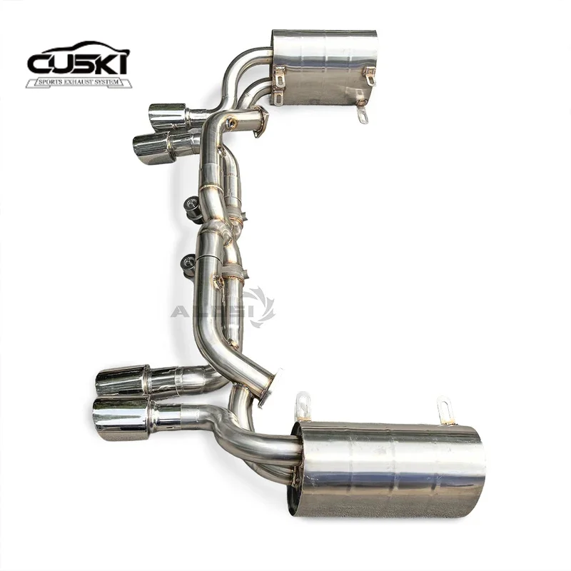Escape deportivo Porsche 996 – Silenciador trasero inoxidable 3.4-3.6 - imagen 2