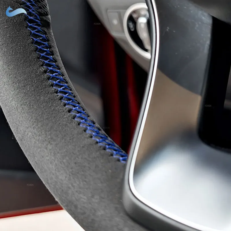 Embellecedor volante raya azul Fiat Bravo, Punto, Doblo y Opel Combo - imagen 4