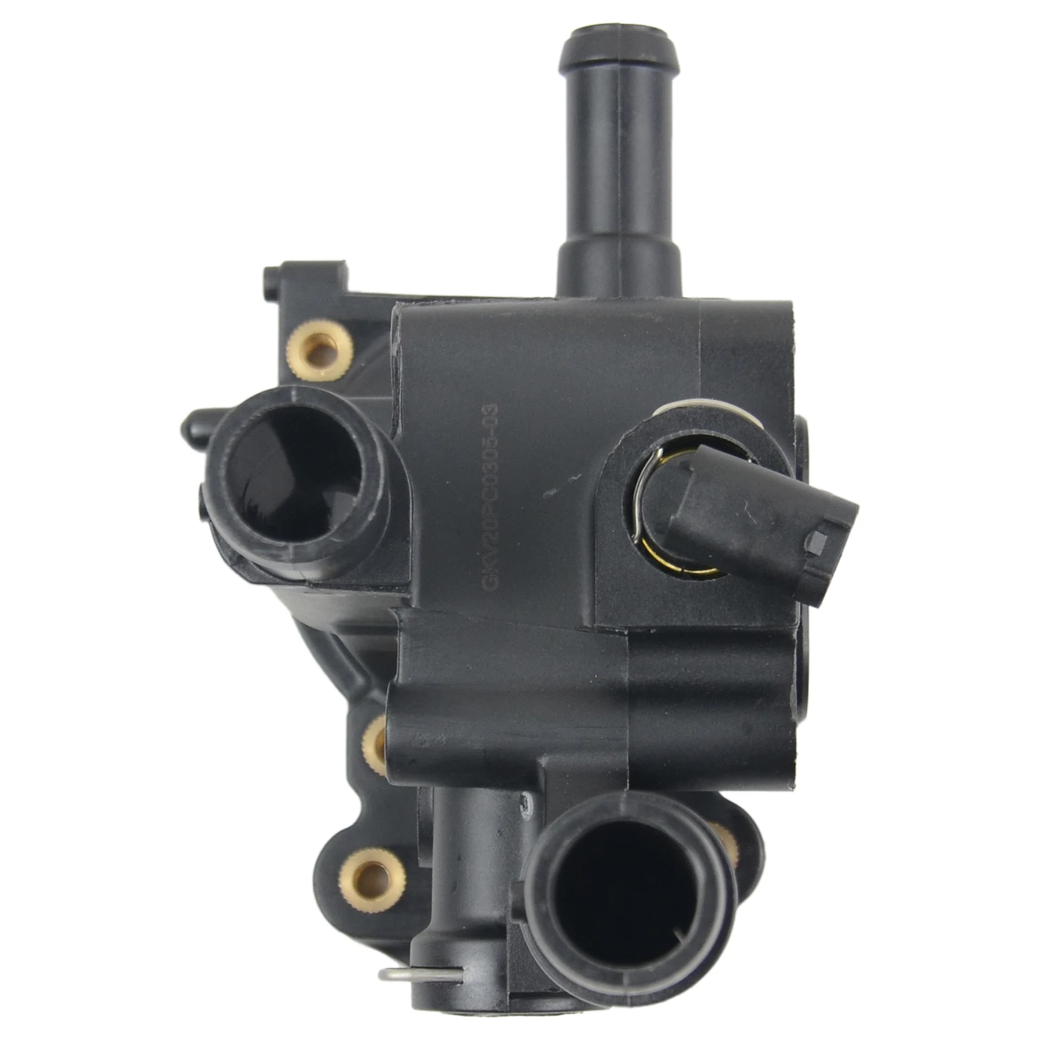 AP02 Carcasa del termostato para Opel Astra H Zafira B Vectra C Signum Insignia 1,6 1,8 A16XER Z16XER Z18XER 1338177 - imagen 4