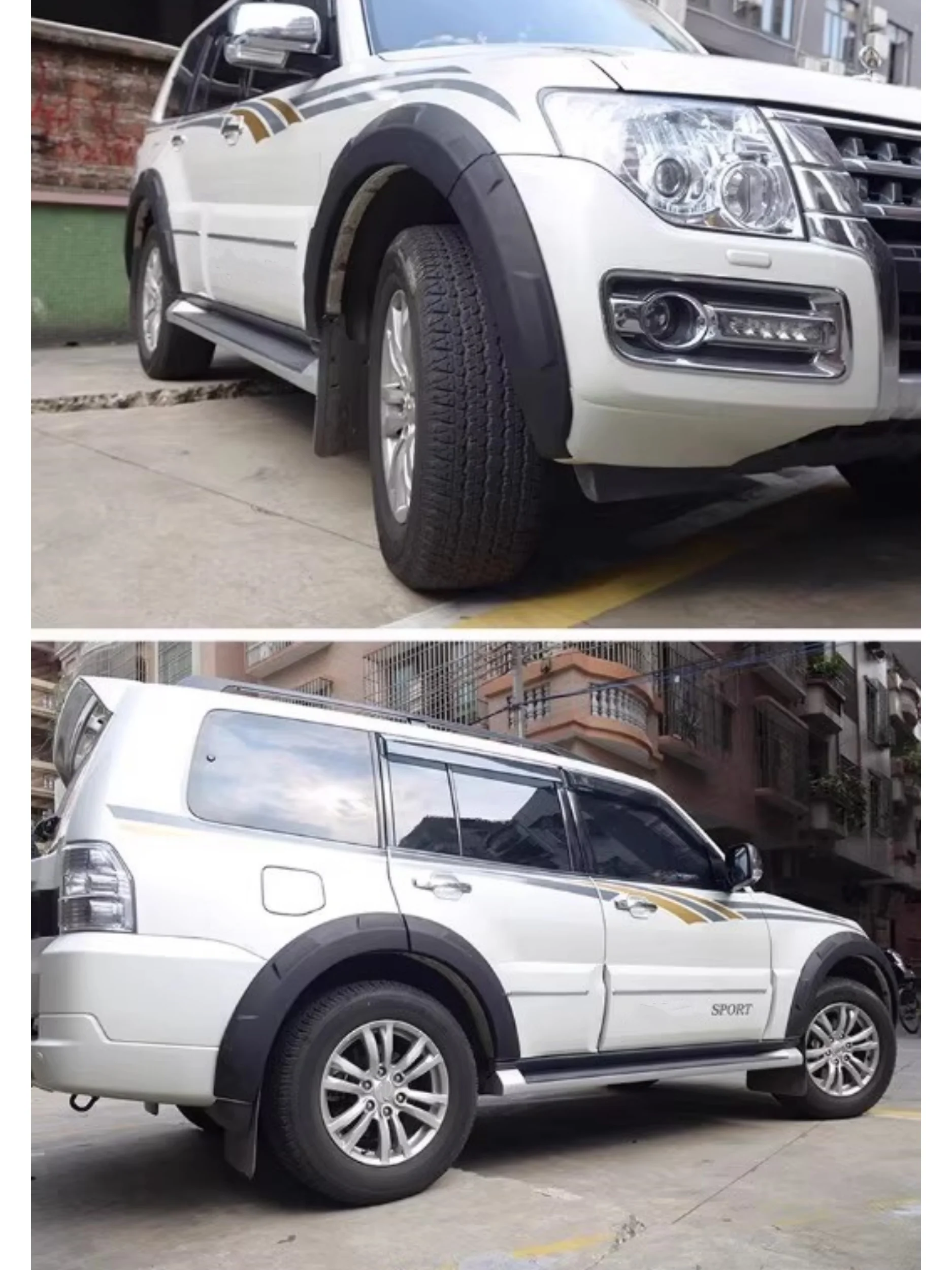Guardabarros arco de rueda con ceja – Mitsubishi Pajero V93/V97 - imagen 5