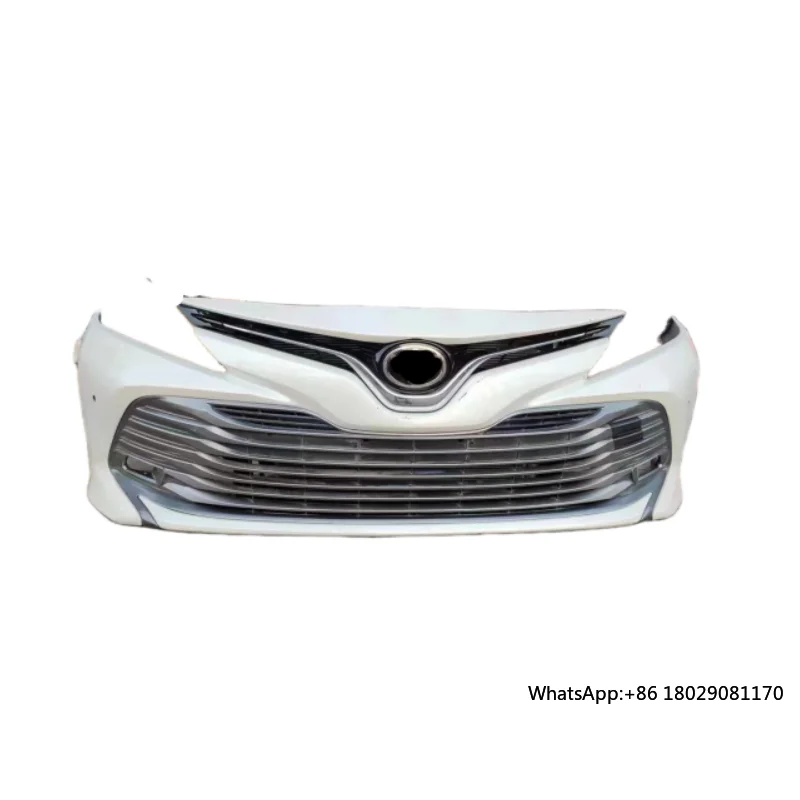 Los nuevos faros delanteros más vendidos de alta calidad para Toyota Camry Finish parachoques delantero con kit de carrocería de parachoques de coche de rejilla