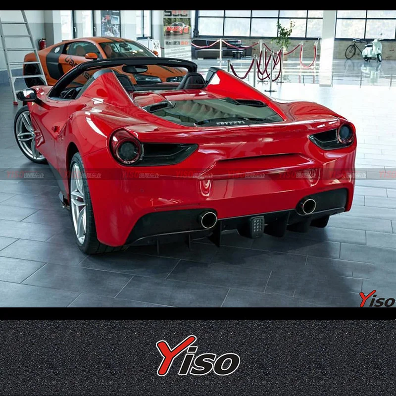 Capristo Adaptador de escape de carbono para Ferrari 488 GTB Spider - imagen 2