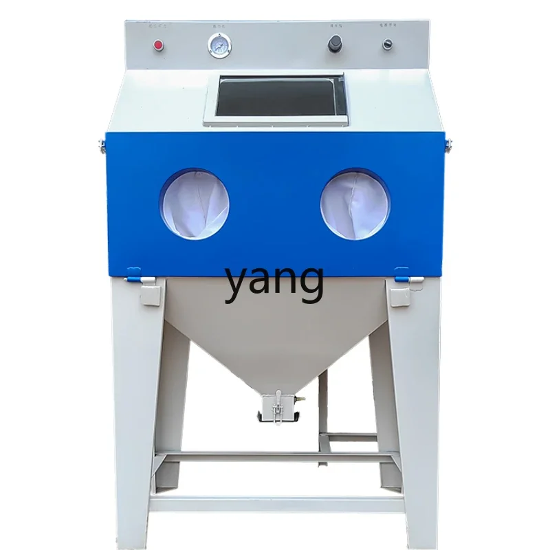 Máquina de chorro de arena portátil para desoxidación de piezas - imagen 2