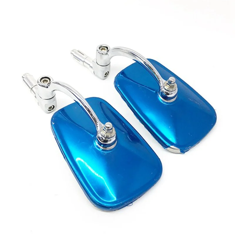 Para Coffee Racer manillar extremo espejo lateral 7/8 pulgadas 22MM para motocicletas Scooters bicicletas todoterreno - imagen 2