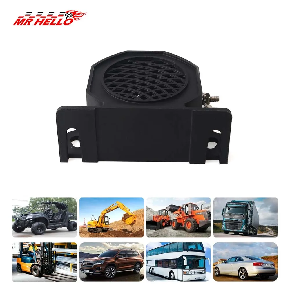 Alarma de marcha atrás para camión, 12-48 V, 107 dB IPX6