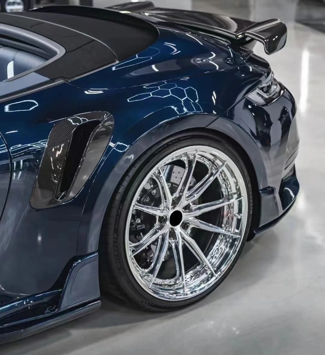 Llanta gris pistola para Mercedes