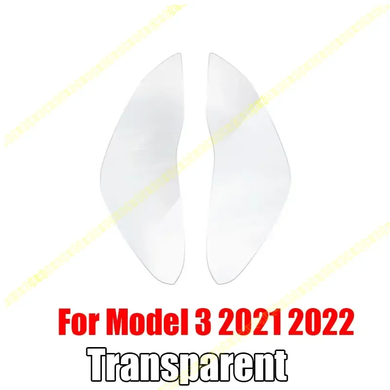 Película protectora faros negros ahumados TPU Tesla Model 3/Y - imagen 5