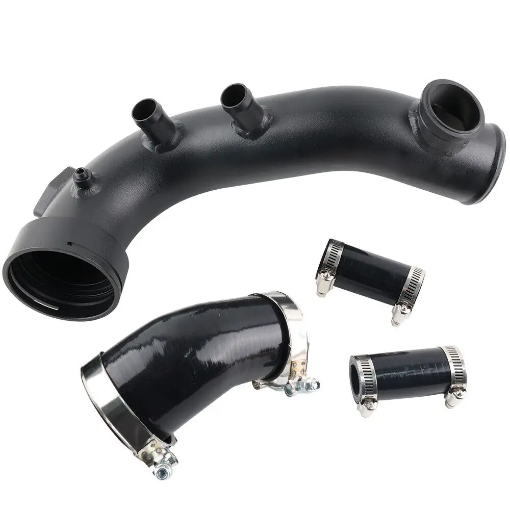 Tubo de carga turbo negro BMW N54 135i 335i