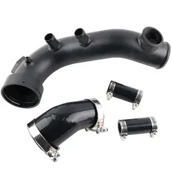 Tubo de carga turbo negro BMW N54 135i 335i