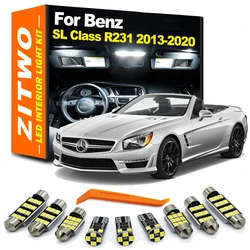 ZITWO Kit bombillas LED interior Mercedes SL R231