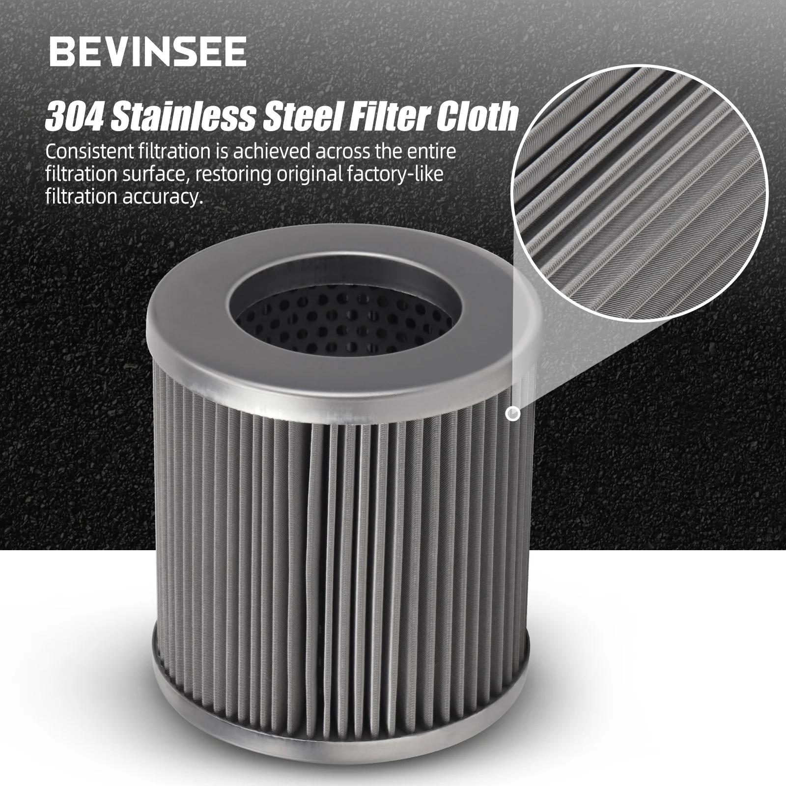 Filtro de aceite BEVINSEE para BMW N54 y N55 - imagen 2