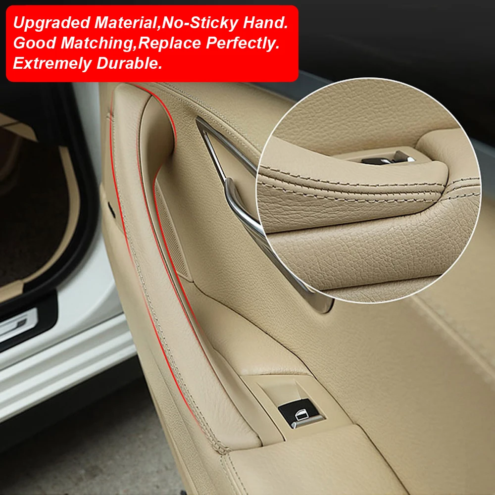 Tirador interior de puerta de cuero para BMW Serie 5 F10/F11/F18 - imagen 5