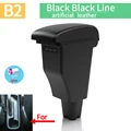 B2Black line leather