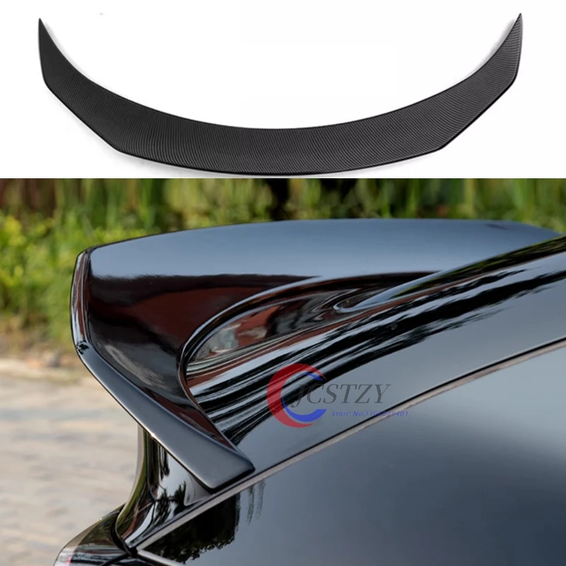 Alerón trasero de maletero para Tesla Model Y, acabado carbono - imagen 3