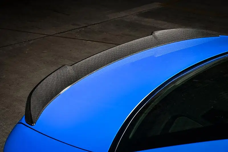 Alerón trasero estilo CS de fibra de carbono para BMW F80/F82 M3/M4 - imagen 4