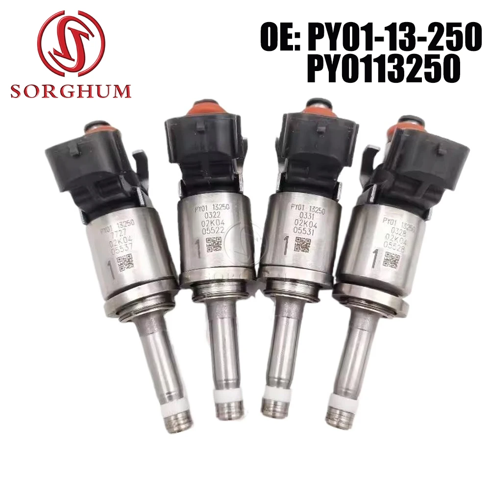 PY01-13-250 Inyector Mazda 2.5 gasolina, CX-5, Mazda 3 y 6 2014-2018