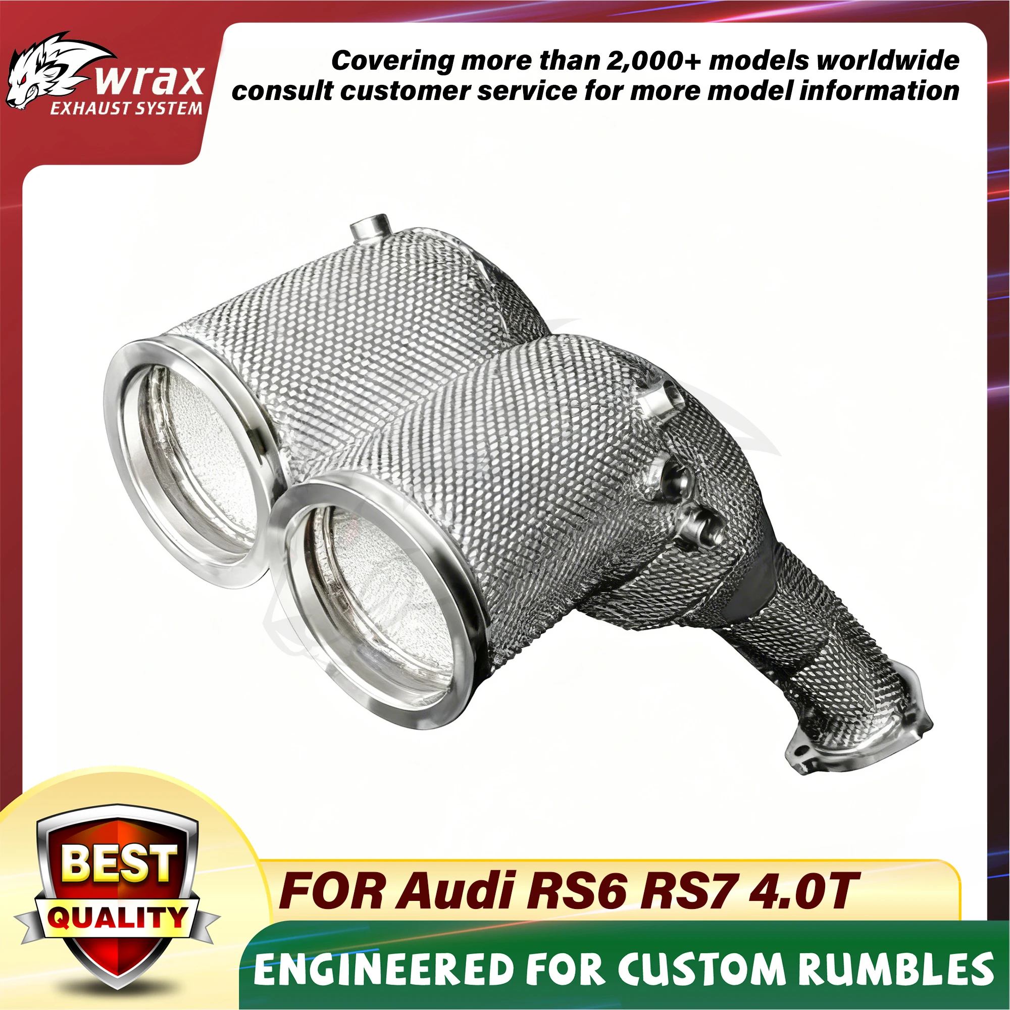 Escape deportivo WRAX Audi RS6/RS7 4.0T