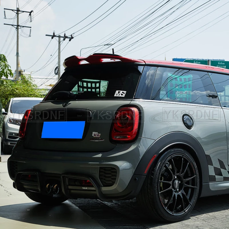 Difusor de parachoques trasero JCW para Mini F56 JCW estilo fibra de carbono/revestimiento del difusor trasero FRP (reemplazo) 1 pedido - imagen 4