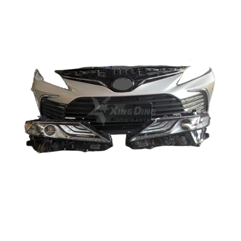 Los nuevos faros delanteros más vendidos de alta calidad para Toyota Camry Finish parachoques delantero con kit de carrocería de parachoques de coche de rejilla - imagen 2