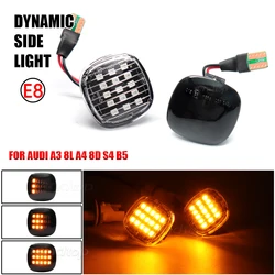 Intermitente secuencial LED lateral Audi A3 A4 y Skoda Fabia