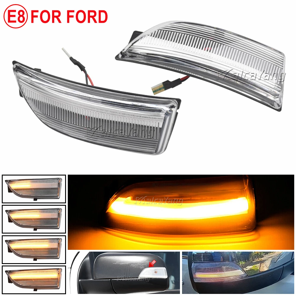 LED intermitente dinámico para espejo lateral Ford Everest 2015-2019 - imagen 5