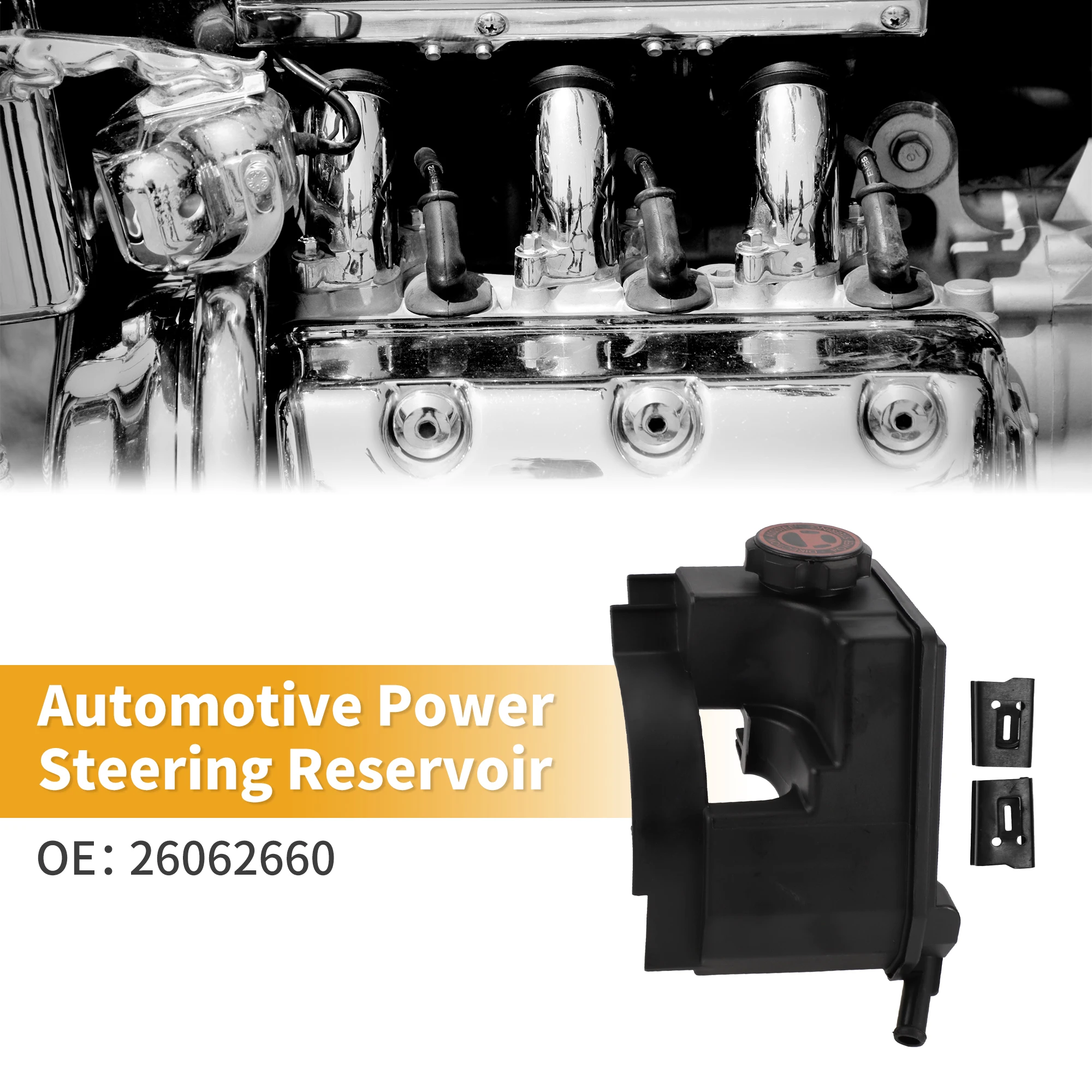 UXCELL 26062660 Depósito de dirección asistida para Peugeot 206