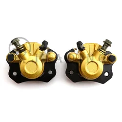 Abrazadera pinza freno disco 63mm dorada para ATV Quad Buggy