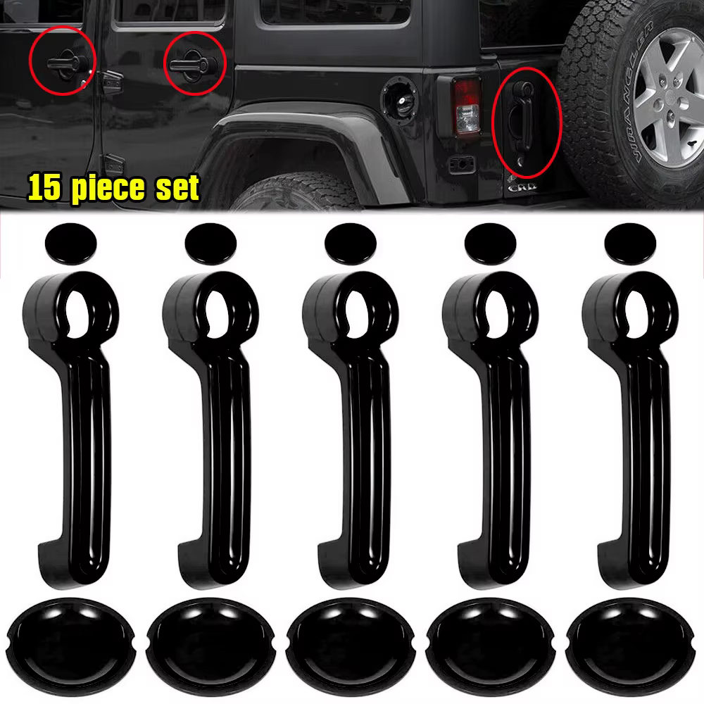 Cubiertas para maneta de puerta trasera Jeep Wrangler JK/JKU