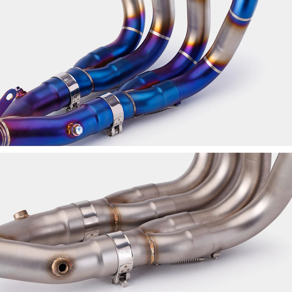 Tubo de enlace de escape inox para Yamaha YZF-R1 2015-2023 - imagen 4