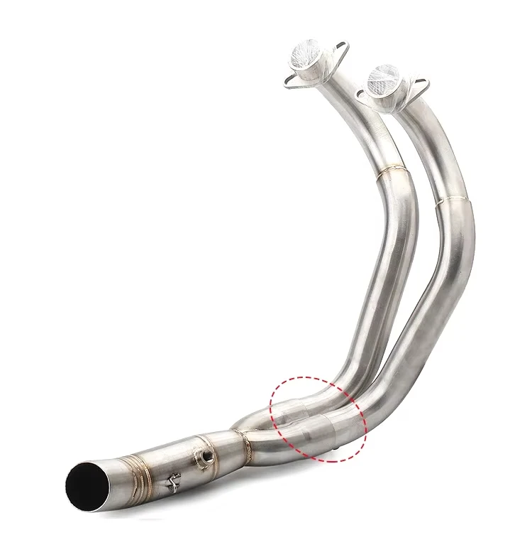 Para Yamaha MT-07 FZ-07 MT07 FZ07 XSR700 2014-2023 sistema de silenciador de tubo delantero de Escape sc motocicleta Escape modificado - imagen 5