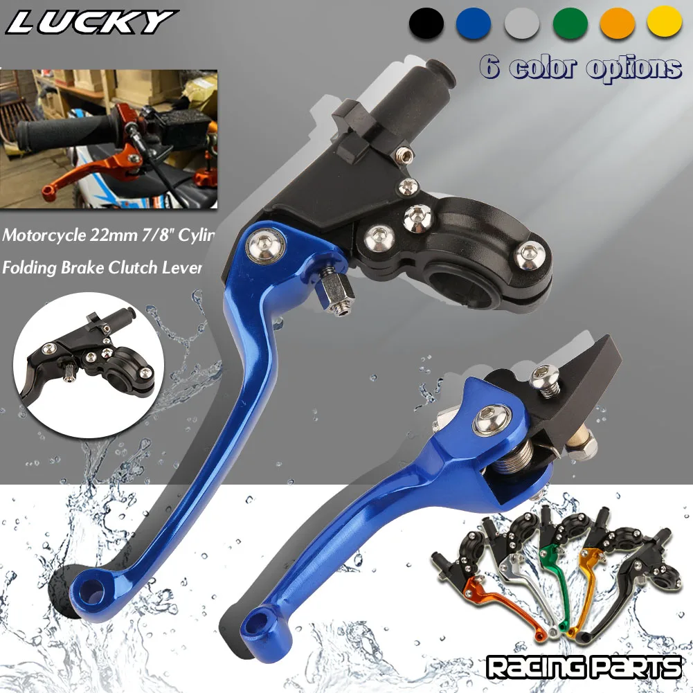 Palanca freno y embrague plegable CNC – KTM, Honda, Kawasaki