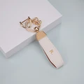 white keychain 2