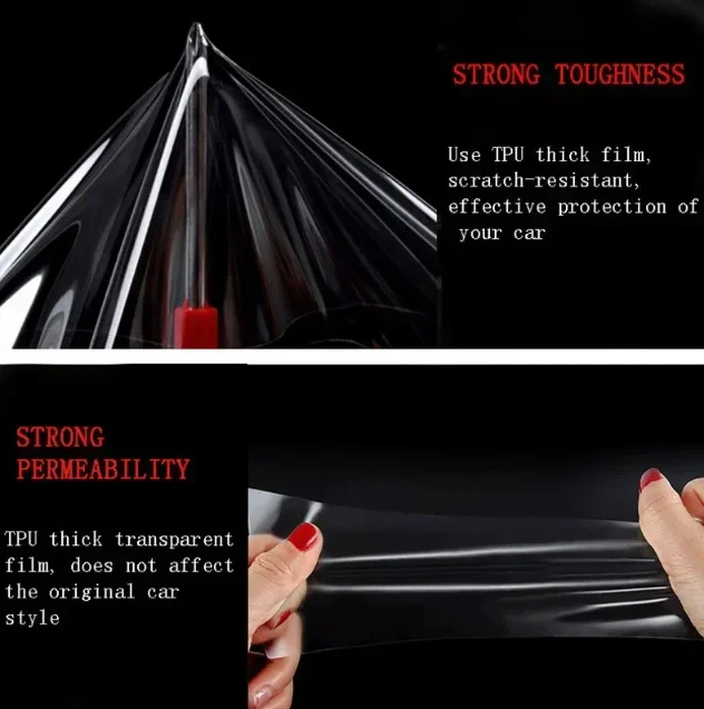 Nuevo coche LH + RH humo TPU faros película protectora precortada pegatina cubierta embellecedora apto para Mini Countryman R60 - imagen 4