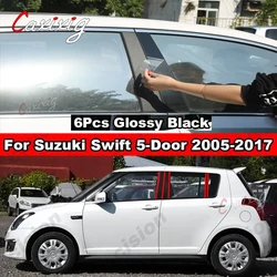 Embellecedor pilar BC fibra de carbono para Suzuki Swift 2005-2016