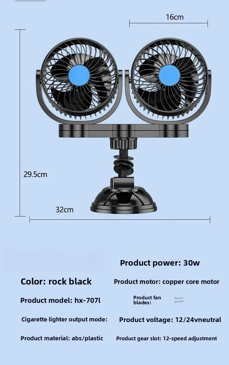 Detalle del motor de núcleo de cobre del ventilador