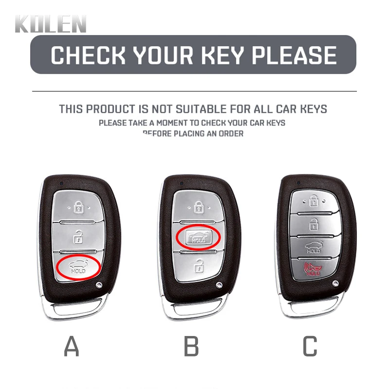 Funda de TPU para llave Hyundai Tucson, Santa Fe y otros modelos - imagen 2